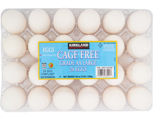 Kirkland Cage Free Large Eggs